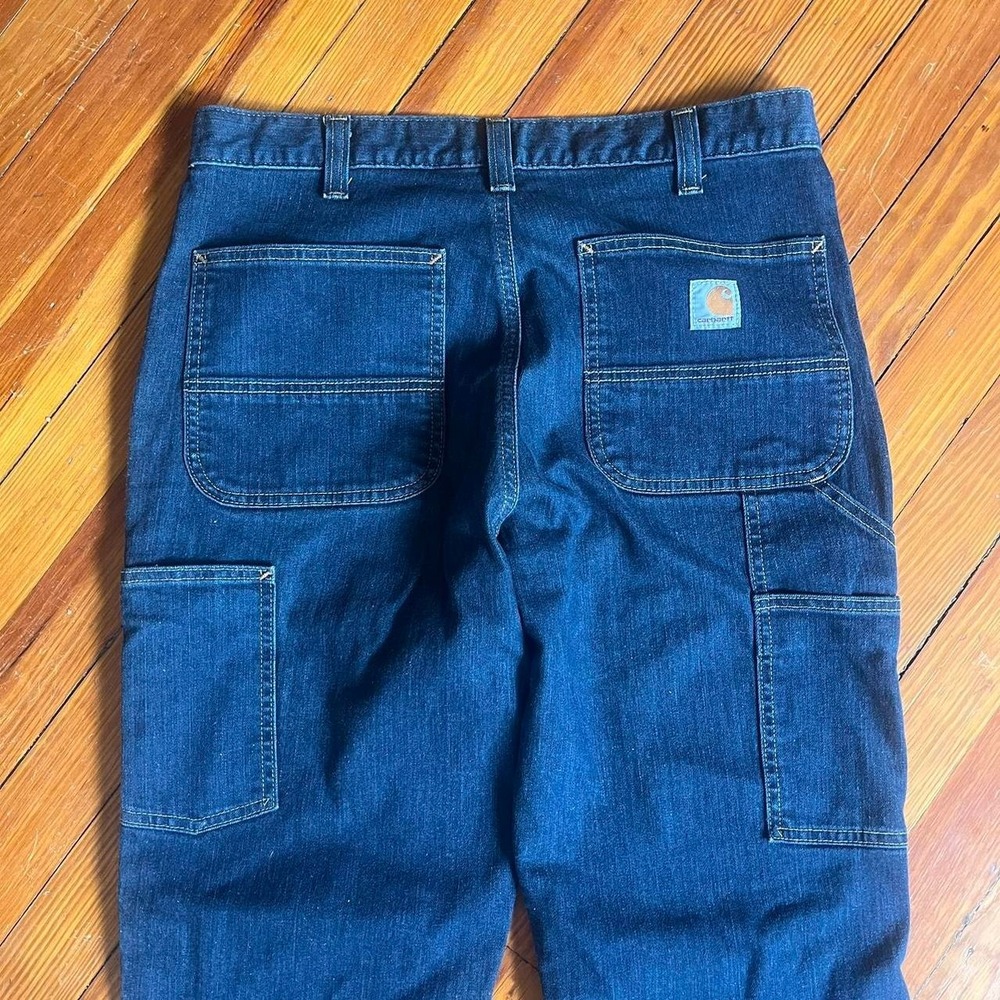 1990s Carhartt Double Knee Jeans size 33" x 32"